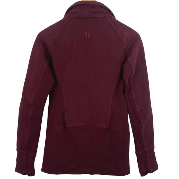 Lululemon Radiant Jacket II Womens Size 4 W4BGCS Garnet Athletic Fall Winter - Picture 2 of 9